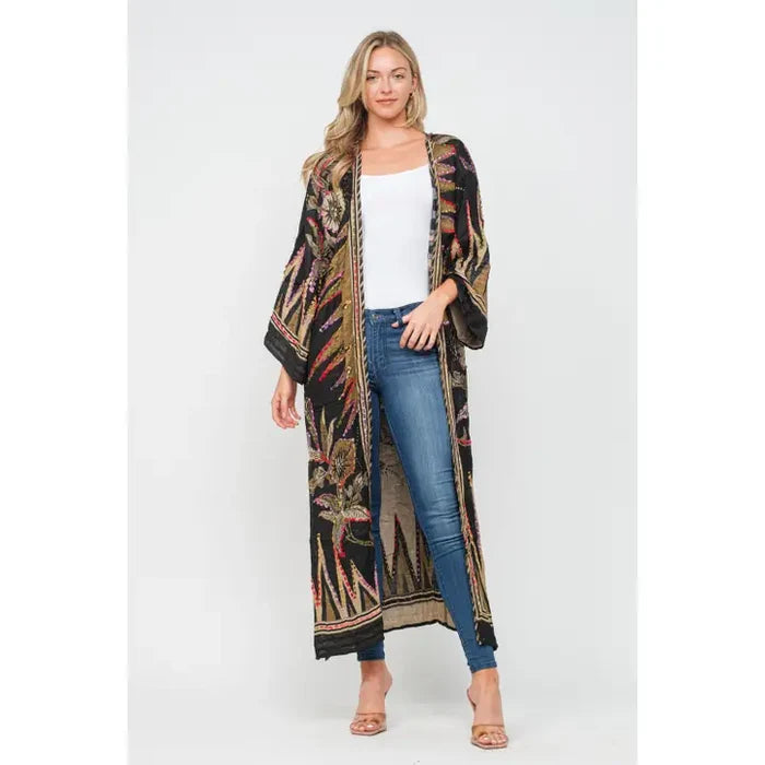 Thick Stitch Duster
