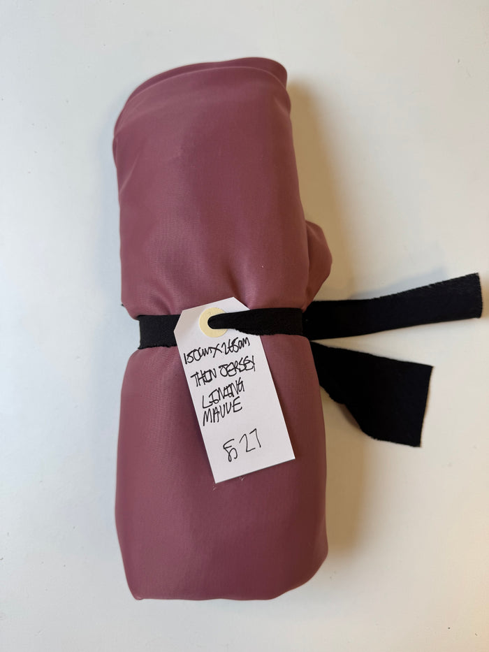 Thin Jersey Lining Mauve Remnant