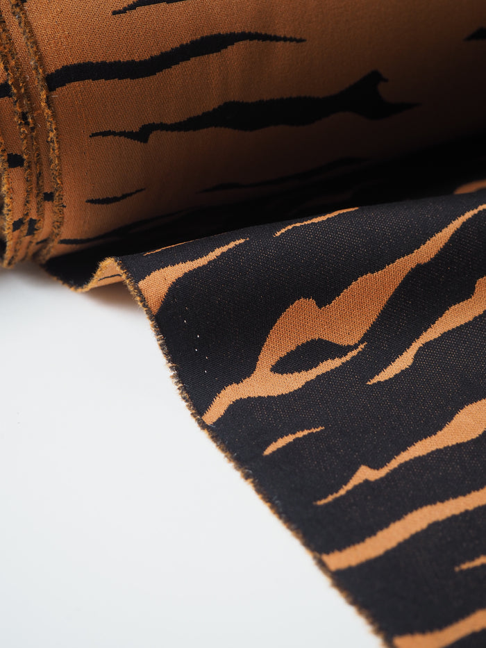 Tiger Double Faced Stretch Jacquard