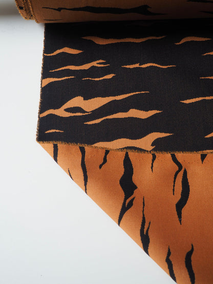Tiger Double Faced Stretch Jacquard