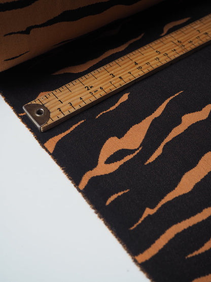 Tiger Double Faced Stretch Jacquard