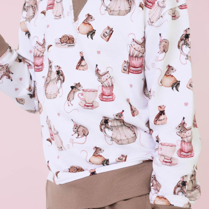 Tiny Tea Time Kids Jogger Set - Jammie Session
