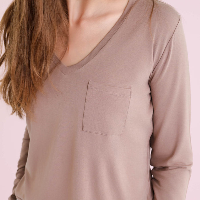 Tiny Tea Time Women's Long Sleeve Shirt - Jammie Session
