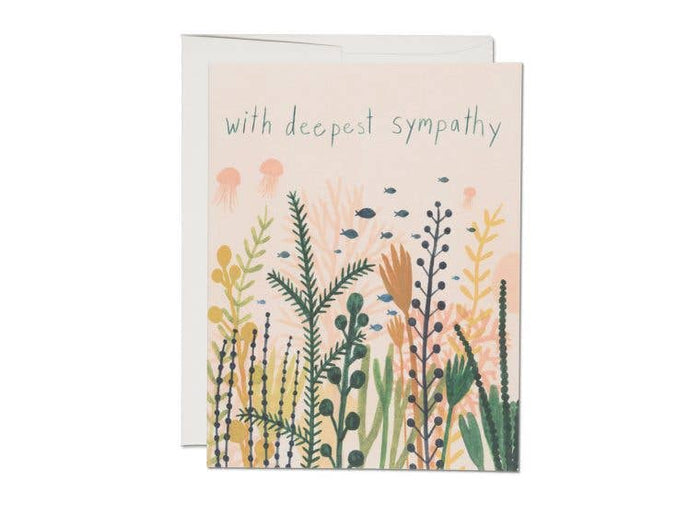 Underwater Deepest Sympathy Card