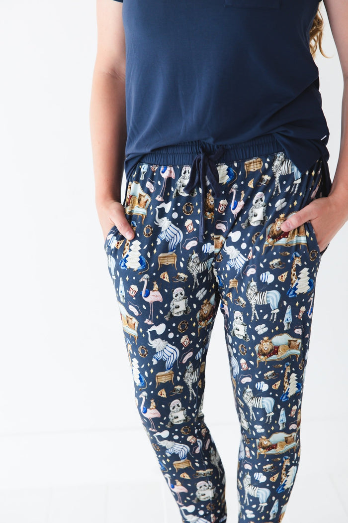 Up Zoo Late Women's Jogger Pants - Jammie Session