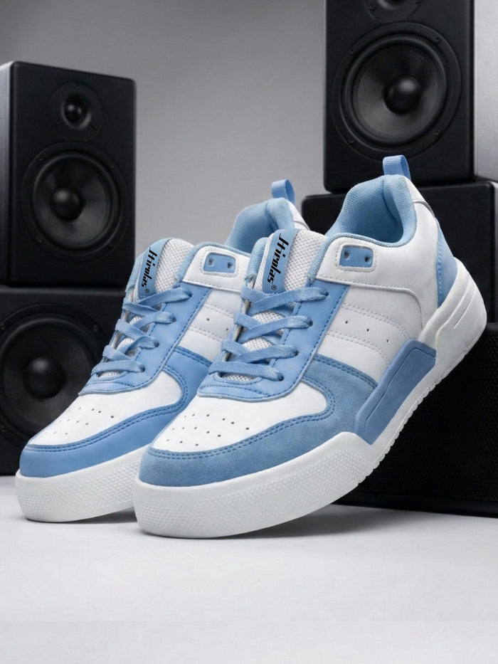 Urbania Women Everyday Comfort Sneaker_Shoes - White/Blue(HRLWSR01WBL)
