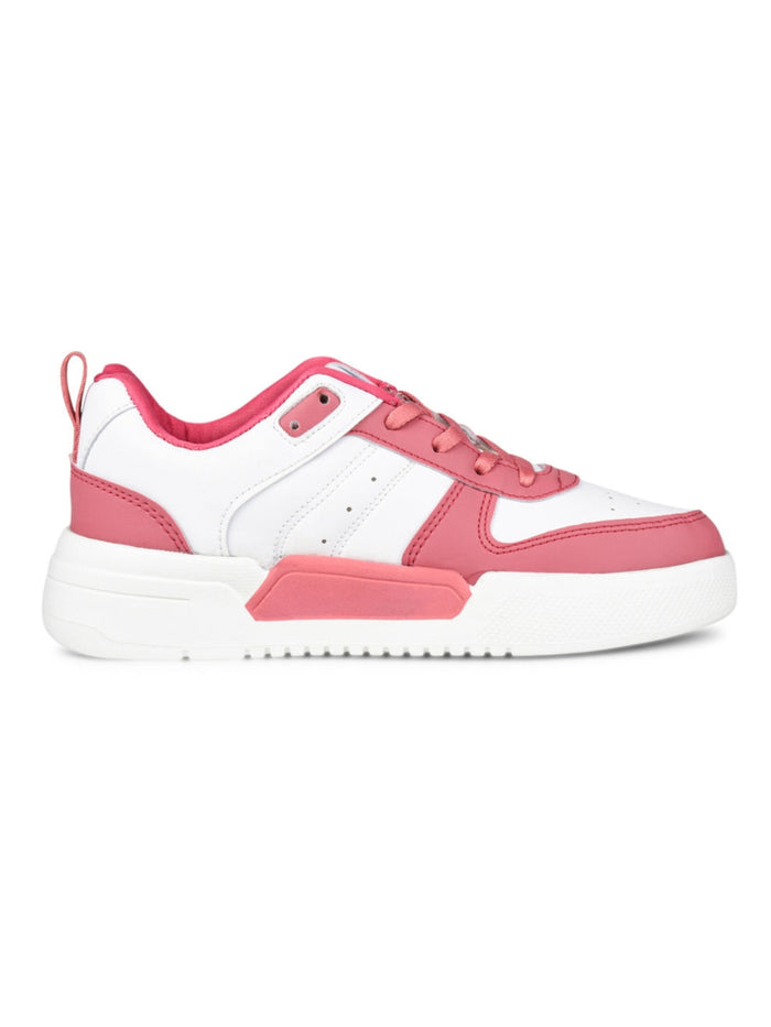 Urbania Women Everyday Comfort Sneaker_Shoes - White/Pink (HRLWSR0WTPK)