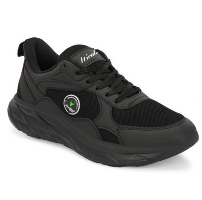 Velocity Men's Walking Running Fitness Athletic Training Gym Fashion Sport Shoes Black
