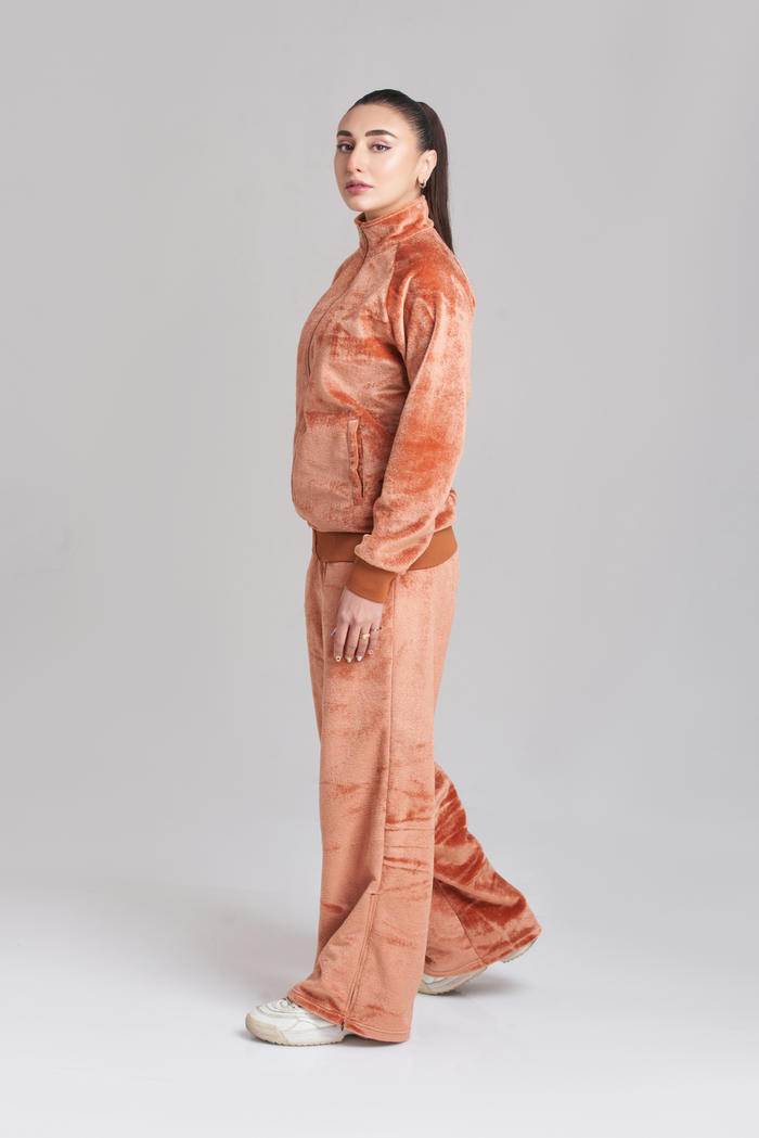 Velour Velvet Tracksuit - Women