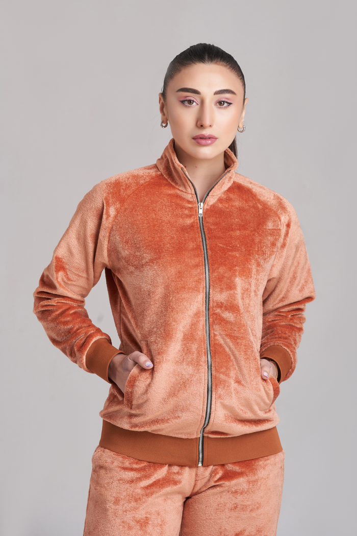 Velour Velvet Tracksuit - Women