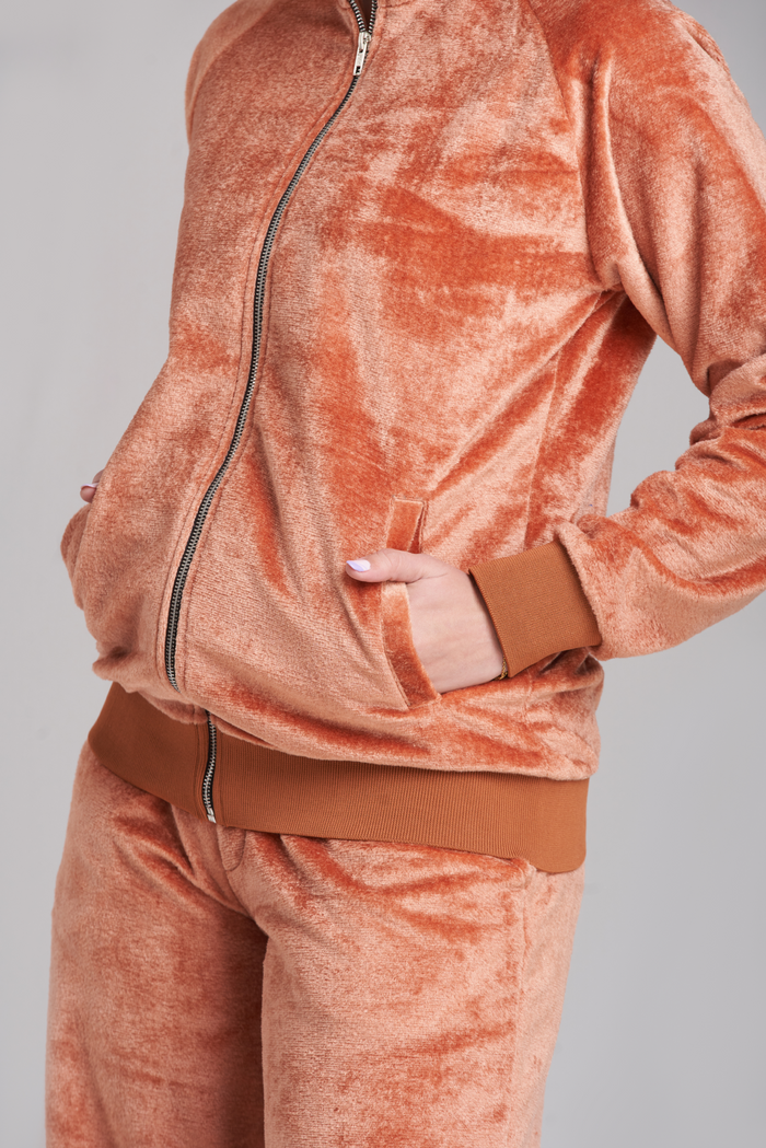 Velour Velvet Tracksuit - Women