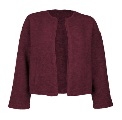 Veste femme en polaire de laine mérinos bio Reiff