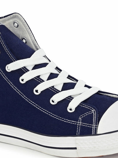 Vulcanised Skateboard Sneakers Shoes for Men - Blue (HRL2077BLU)