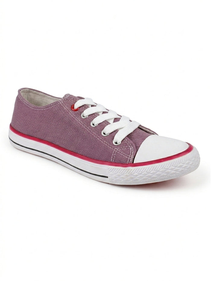 vulcanized Skateboard Sneaker Shoes for Women - Lavender (HRLWF24LDR)