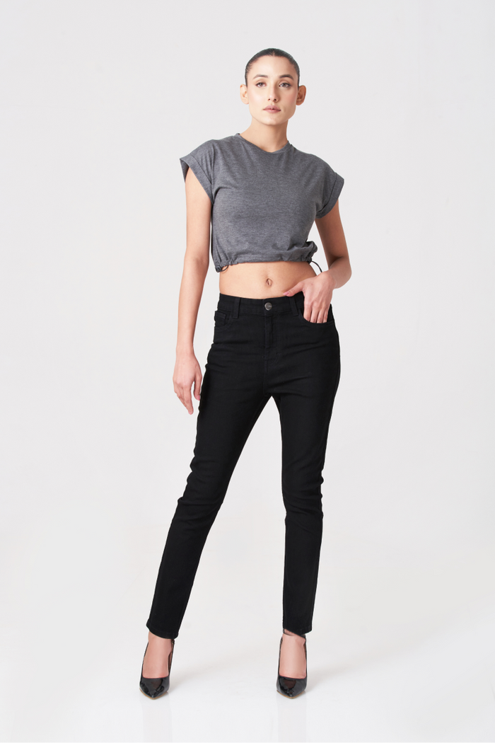 Walgo Skinny Women Black Jeans