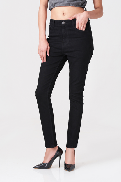 Walgo Skinny Women Black Jeans