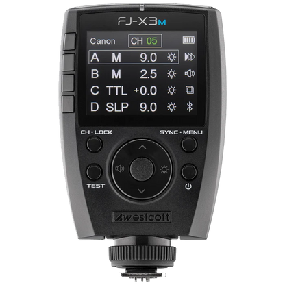Westcott FJ-X3 M Universal Wireless Flash Trigger with Multi-Brand Camera Mount