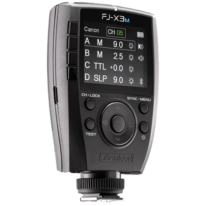 Westcott FJ-X3 M Universal Wireless Flash Trigger with Multi-Brand Camera Mount