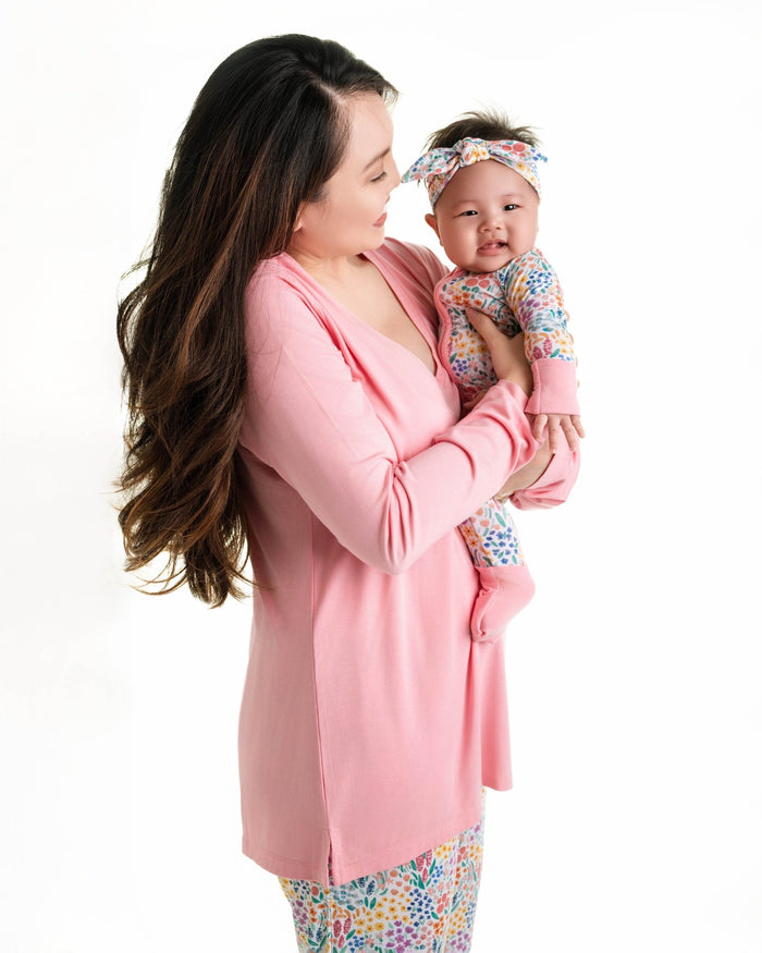 Whimsical Wildflower Women's Long Sleeve Shirt - Jammie Session