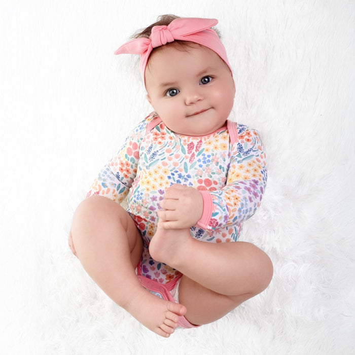 Whimsical Wildflowers Bodysuit - Jammie Session