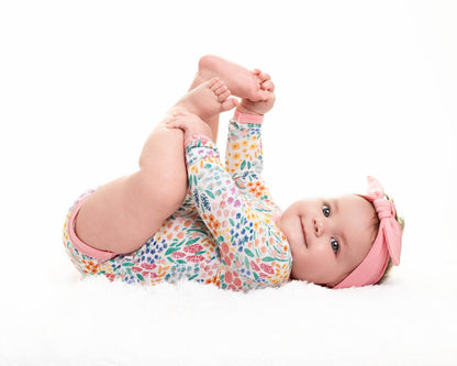 Whimsical Wildflowers Bodysuit - Jammie Session