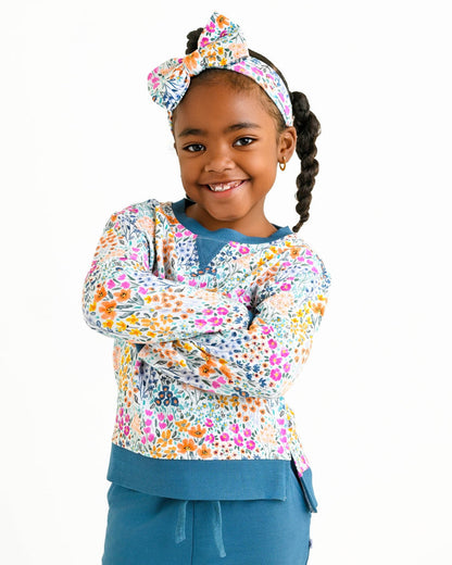 Whispering Wildflowers Kids Jogger Set - Jammie Session