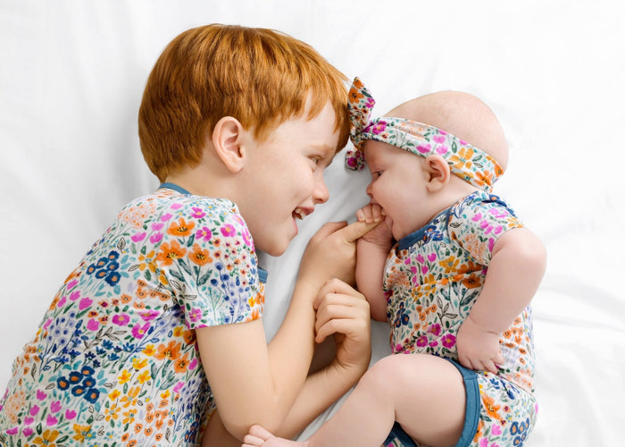Whispering Wildflowers Kids' Short Sleeve T-shirt - Jammie Session