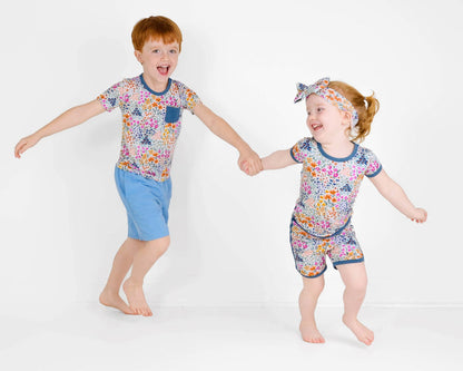 Whispering Wildflowers Kids' Short Sleeve T-shirt - Jammie Session