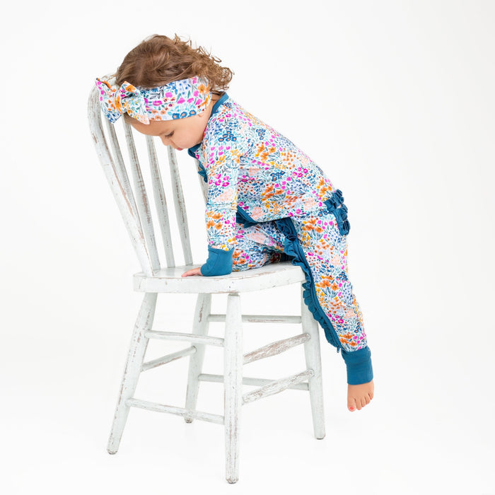 Whispering Wildflowers Ruffle Romper - Jammie Session