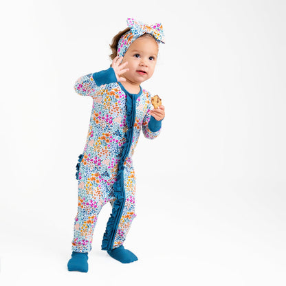 Whispering Wildflowers Ruffle Romper - Jammie Session