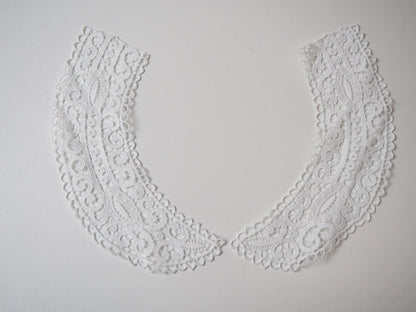 White Cotton Lace Collars