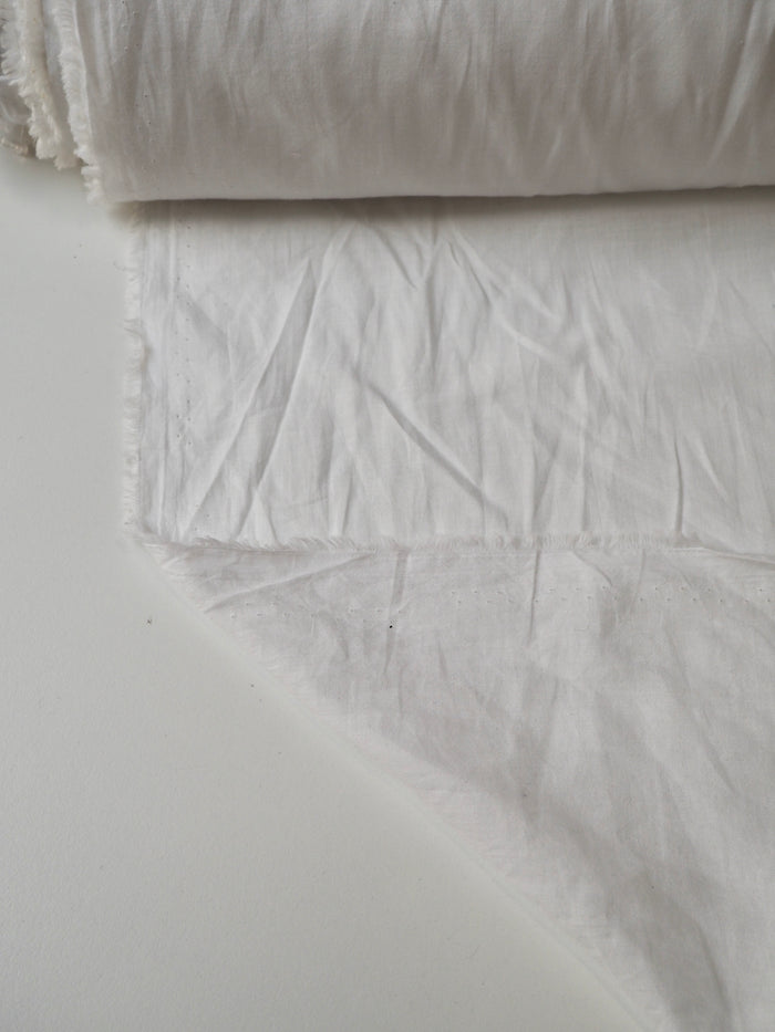 White Cotton Voile