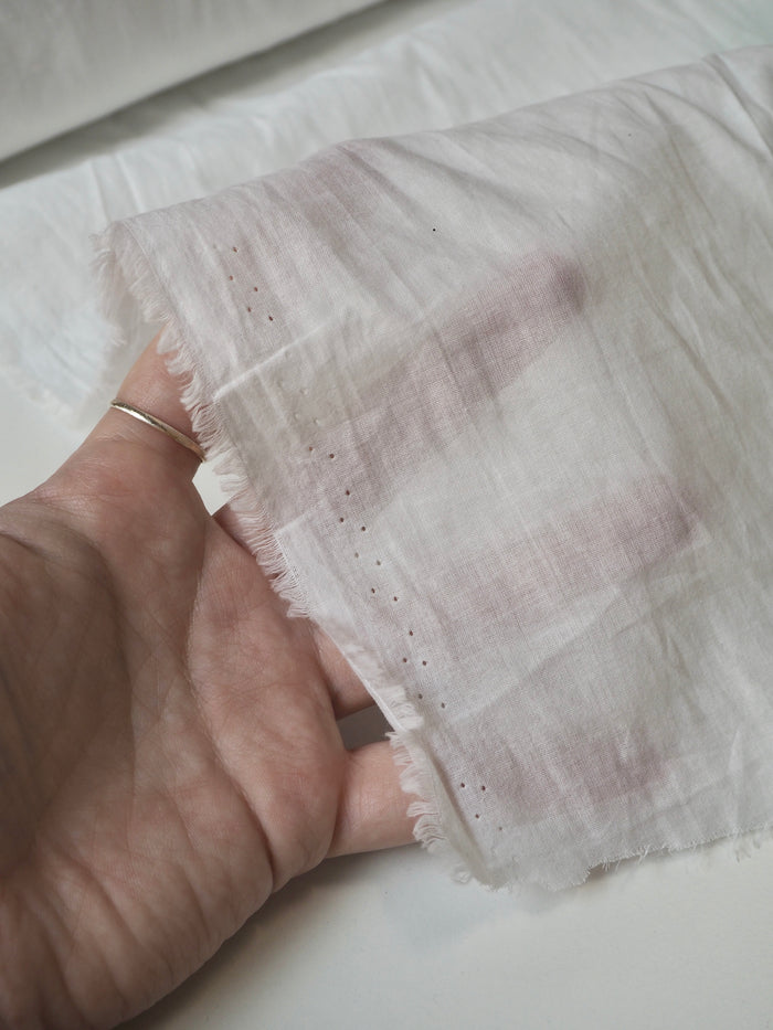 White Cotton Voile