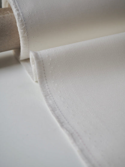White Double Cotton Twill