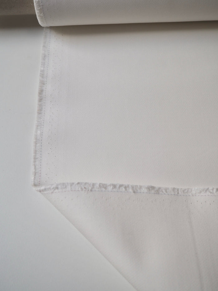 White Double Cotton Twill