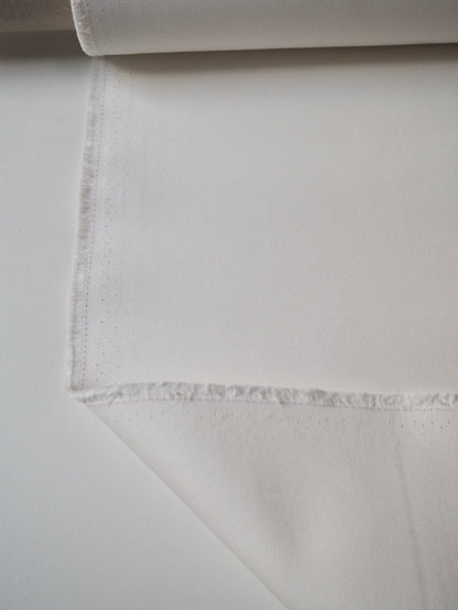 White Double Cotton Twill