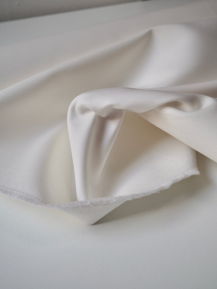 White Double Cotton Twill
