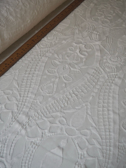 White Georgia Scallop Lace