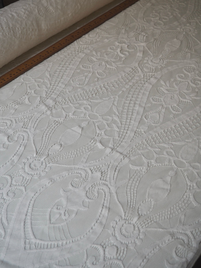 White Georgia Scallop Lace
