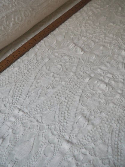 White Louise Scallop Lace