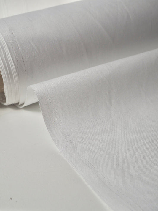 White Plain Weave Cotton