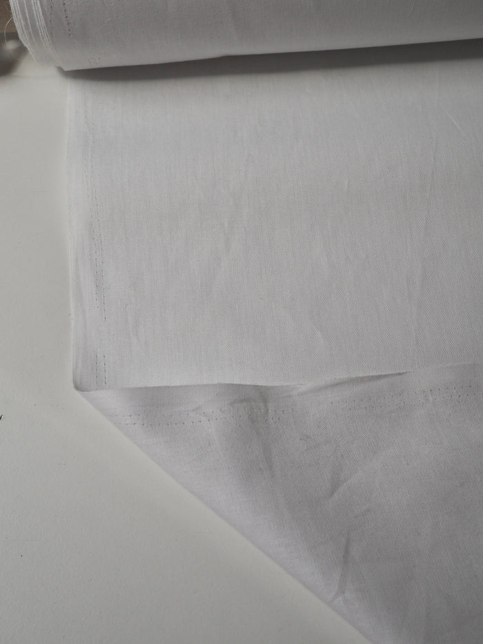 White Plain Weave Cotton