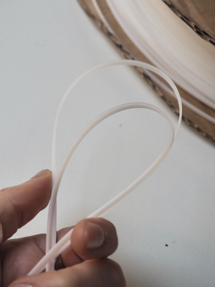 White Plastic Boning 3.2mm