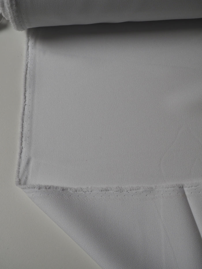 White Polyester Twill