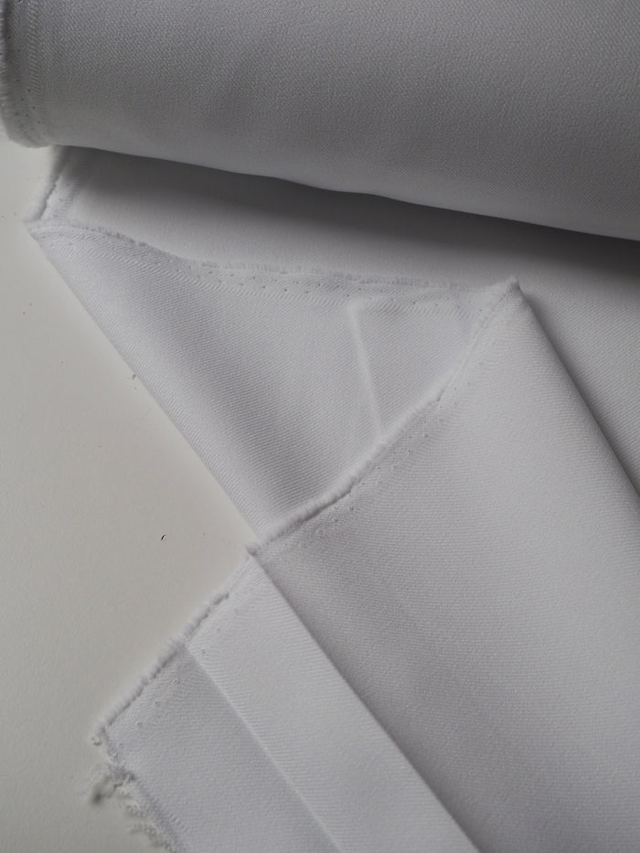 White Polyester Twill