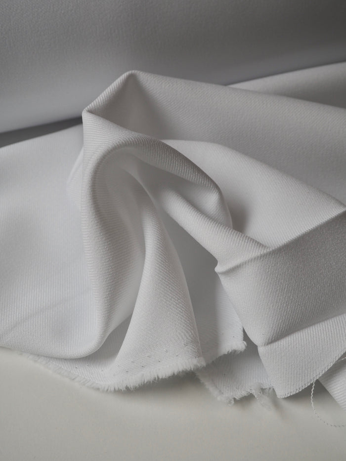White Polyester Twill
