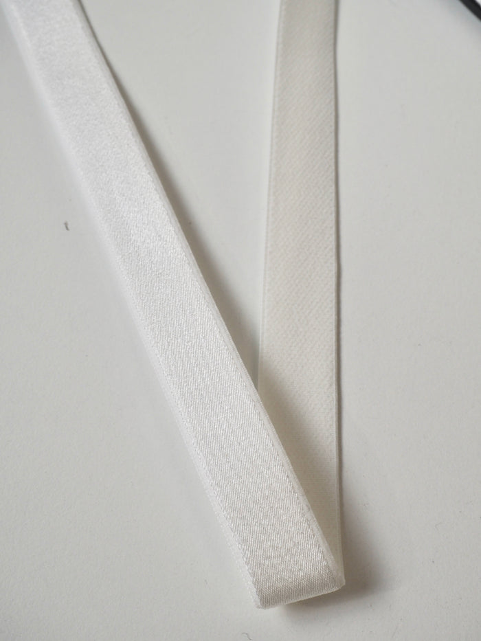 White Strap Elastic 19mm