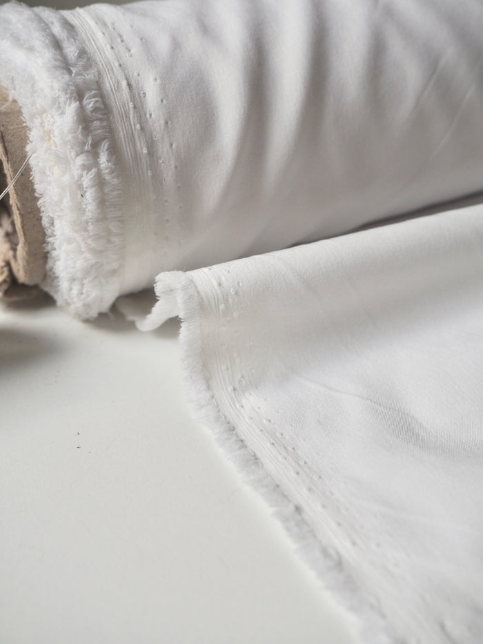 White Stretch Lining