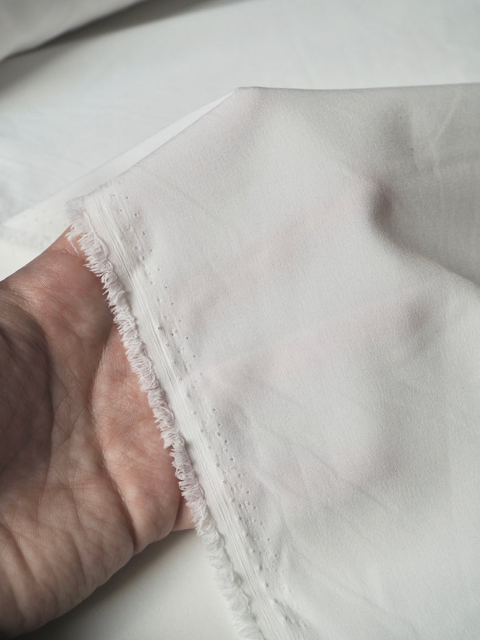 White Stretch Lining