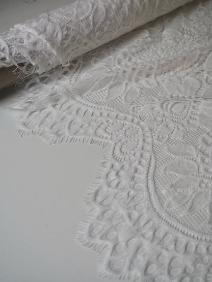 White Victoria Scallop Lace